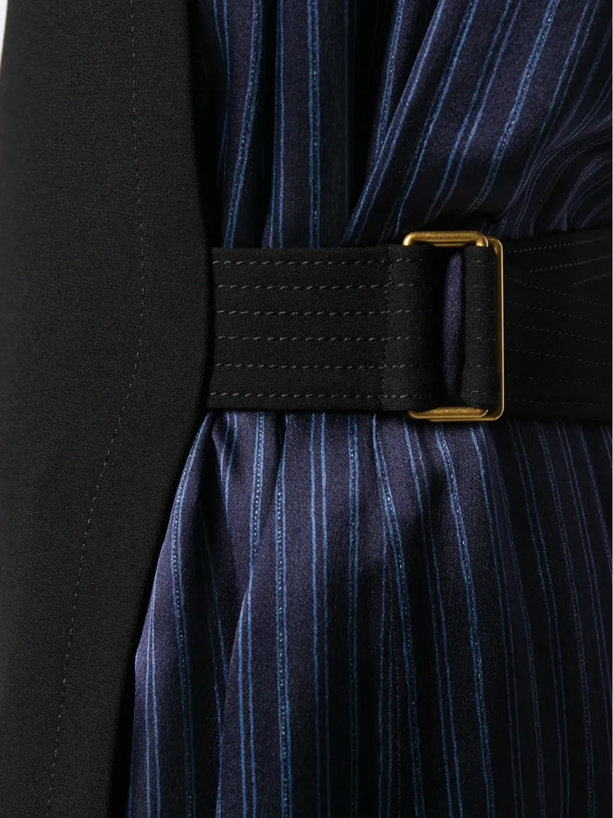 Tory Burch ストライプパネルのミディドレス - 画像5