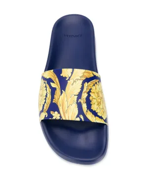 Versace バロック柄プリントスライド - サムネイル4