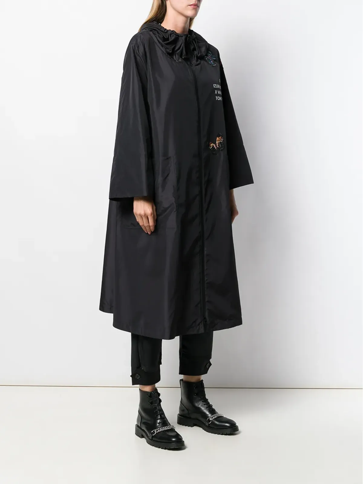 Valentino Garavani Gravitation コート - Black - 画像3