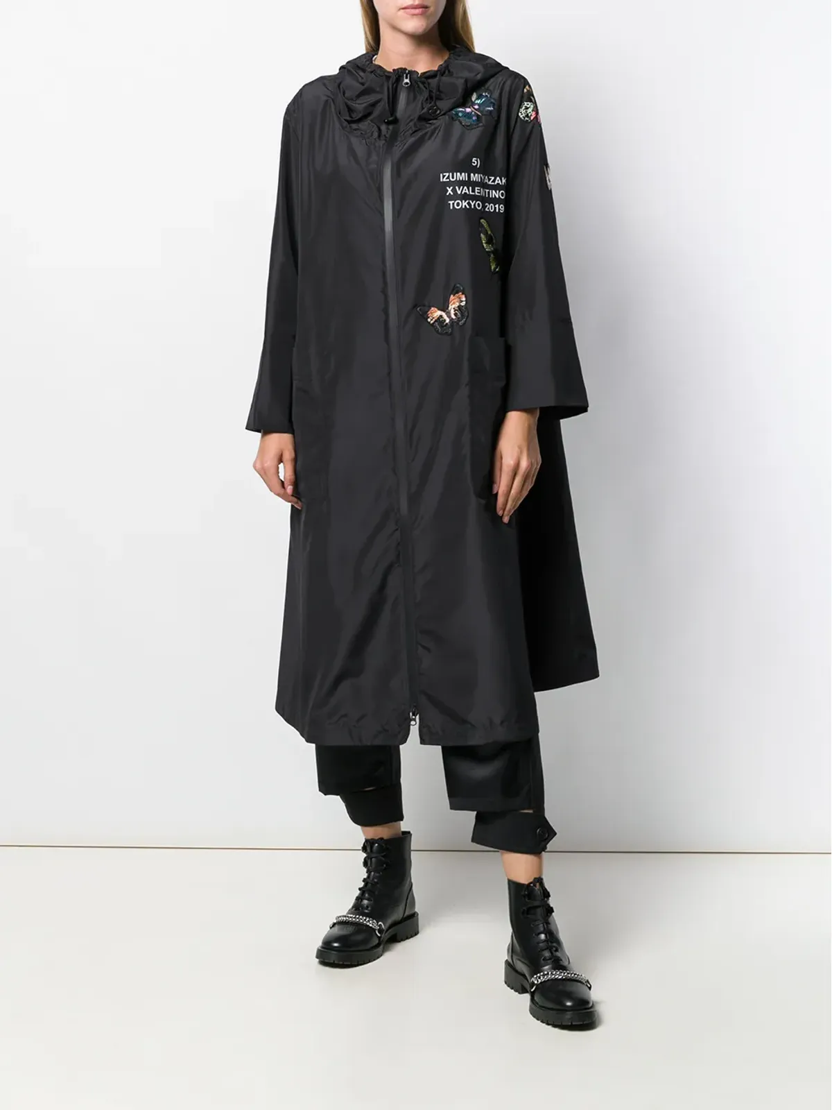 Valentino Garavani Gravitation コート - Black - 画像4