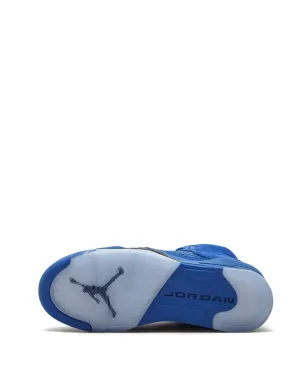 Jordan Kids Air Jordan 5 Retro BG スニーカー - ブルー - サムネイル4