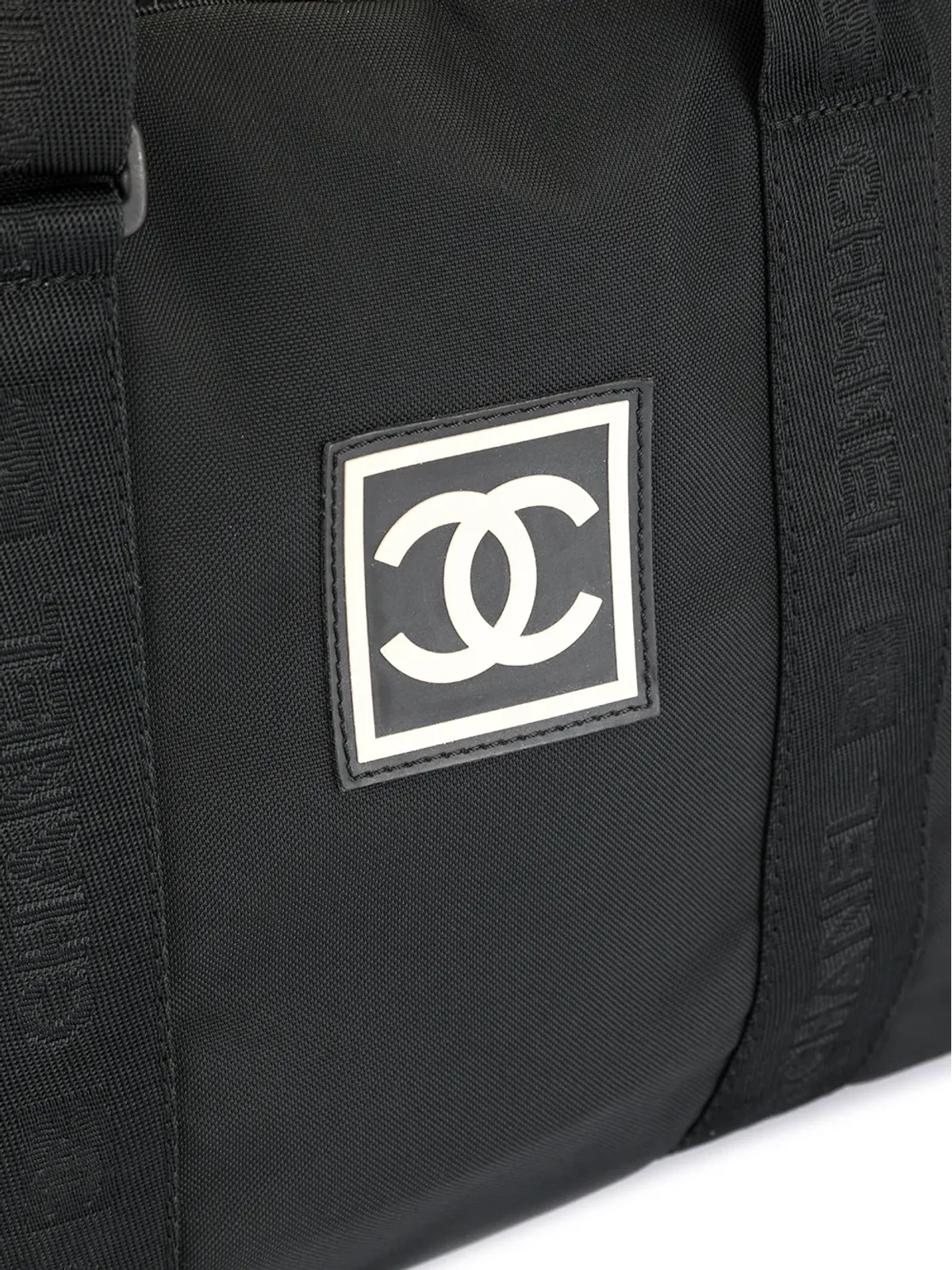 CHANEL Pre-Owned スポーツラインCCトラベルバッグ - 画像4