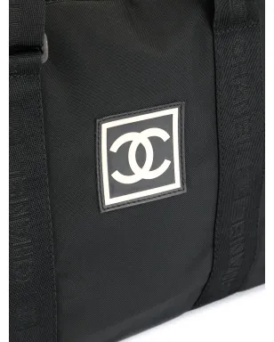 CHANEL Pre-Owned スポーツラインCCトラベルバッグ - サムネイル4