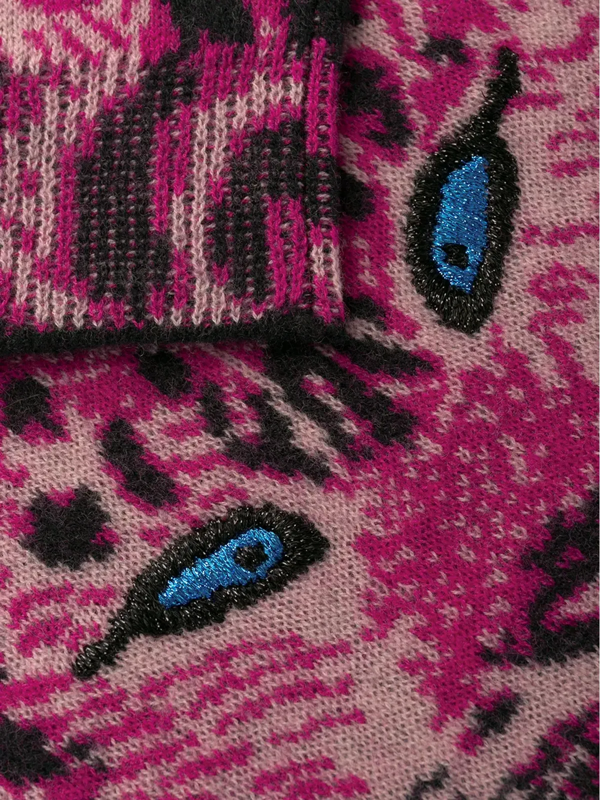 Alberta Ferretti 猫柄プリント ジャンパー - 画像5