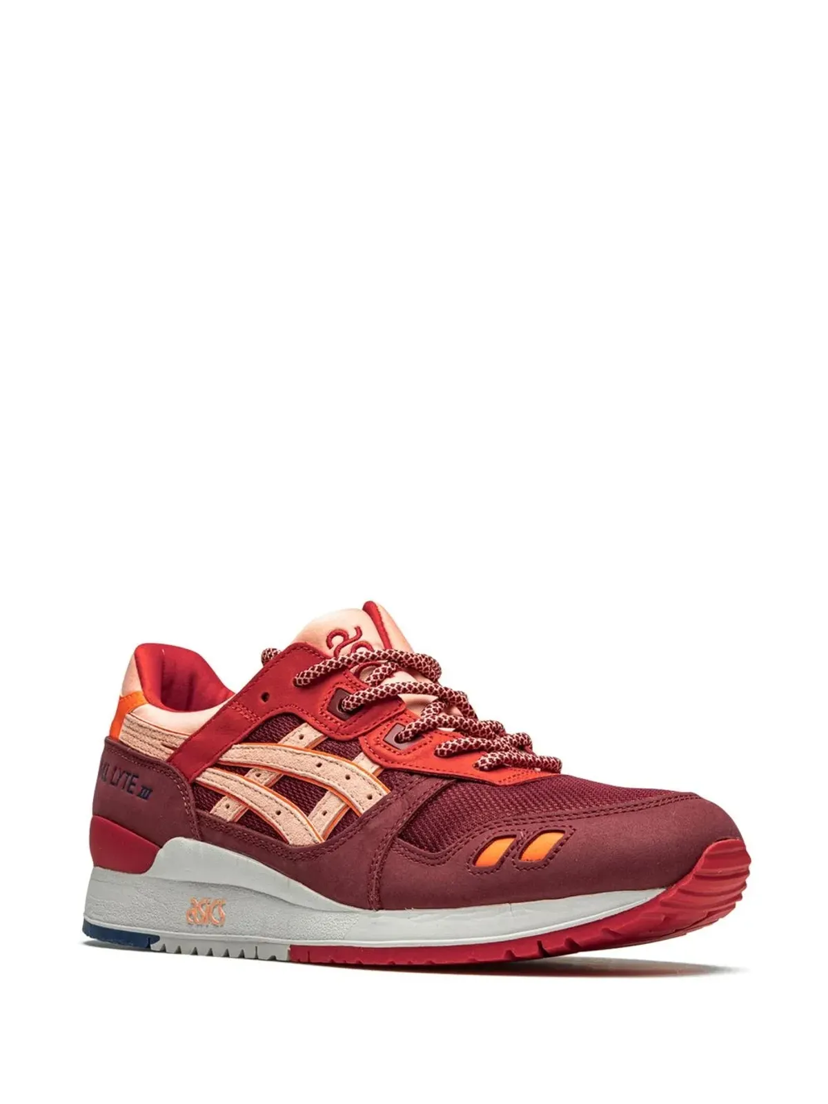 ASICS x Ronnie Fieg Gel Lyte III Volcano 2.0 スニーカー レッド - 画像2