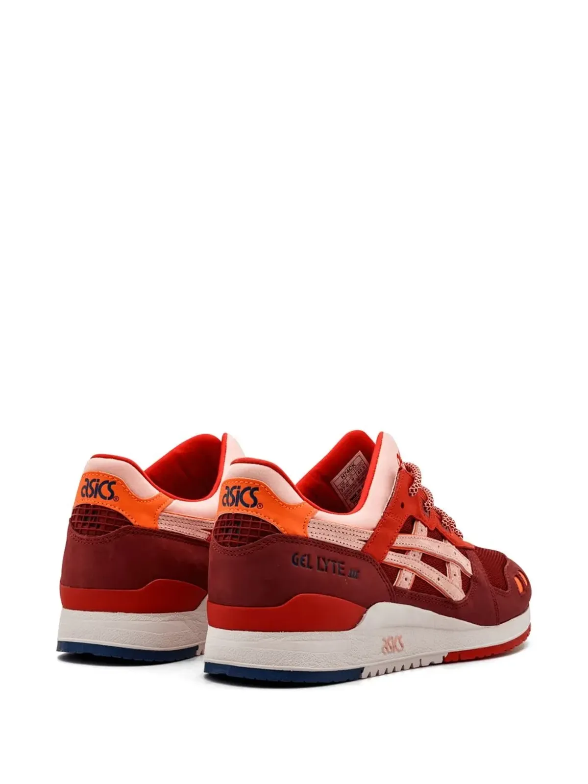 ASICS x Ronnie Fieg Gel Lyte III Volcano 2.0 スニーカー レッド - 画像3