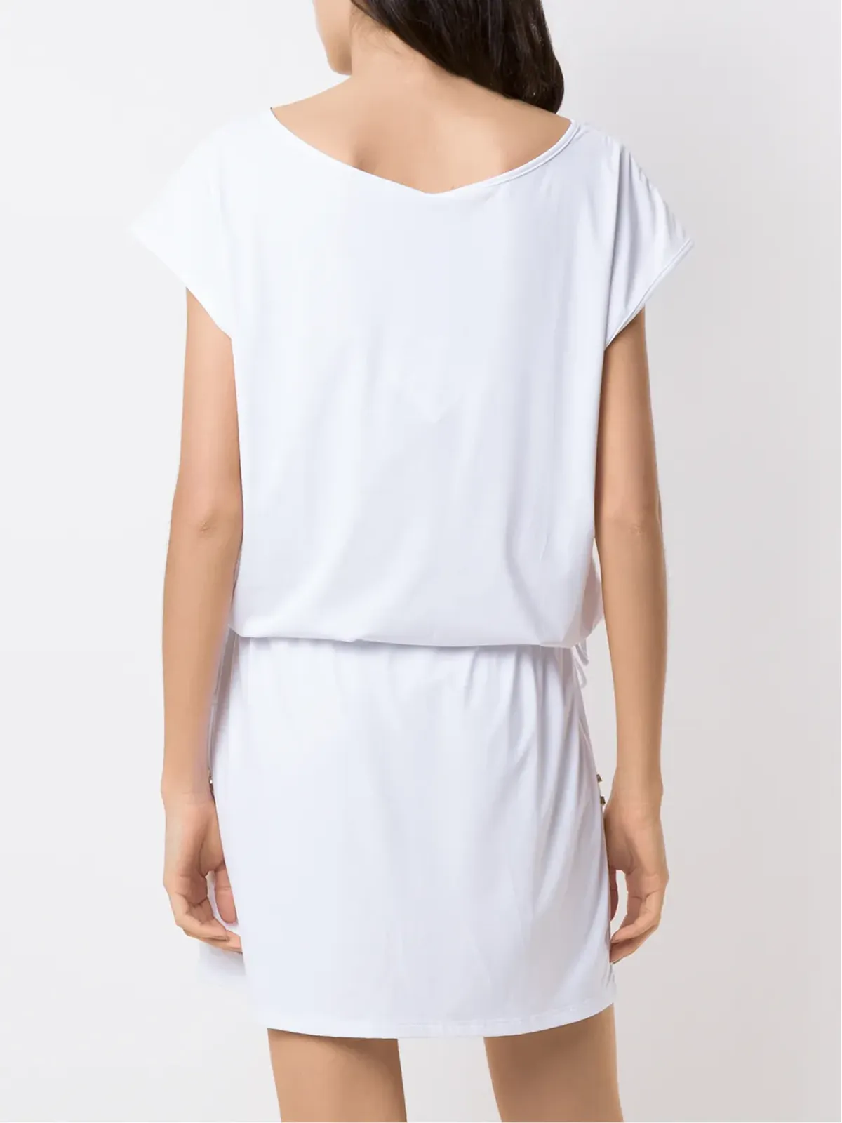 Lygia & Nanny Shiva UV plain dress - White - 画像4