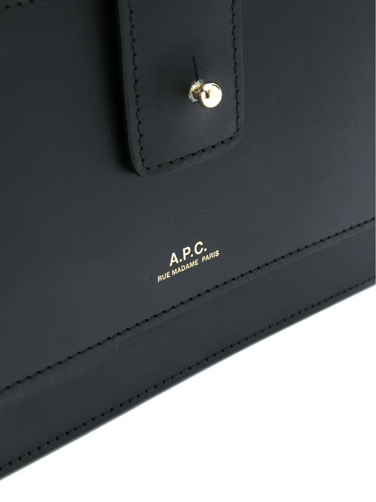 A.P.C. アルバン・クラッチ - Black - 画像4