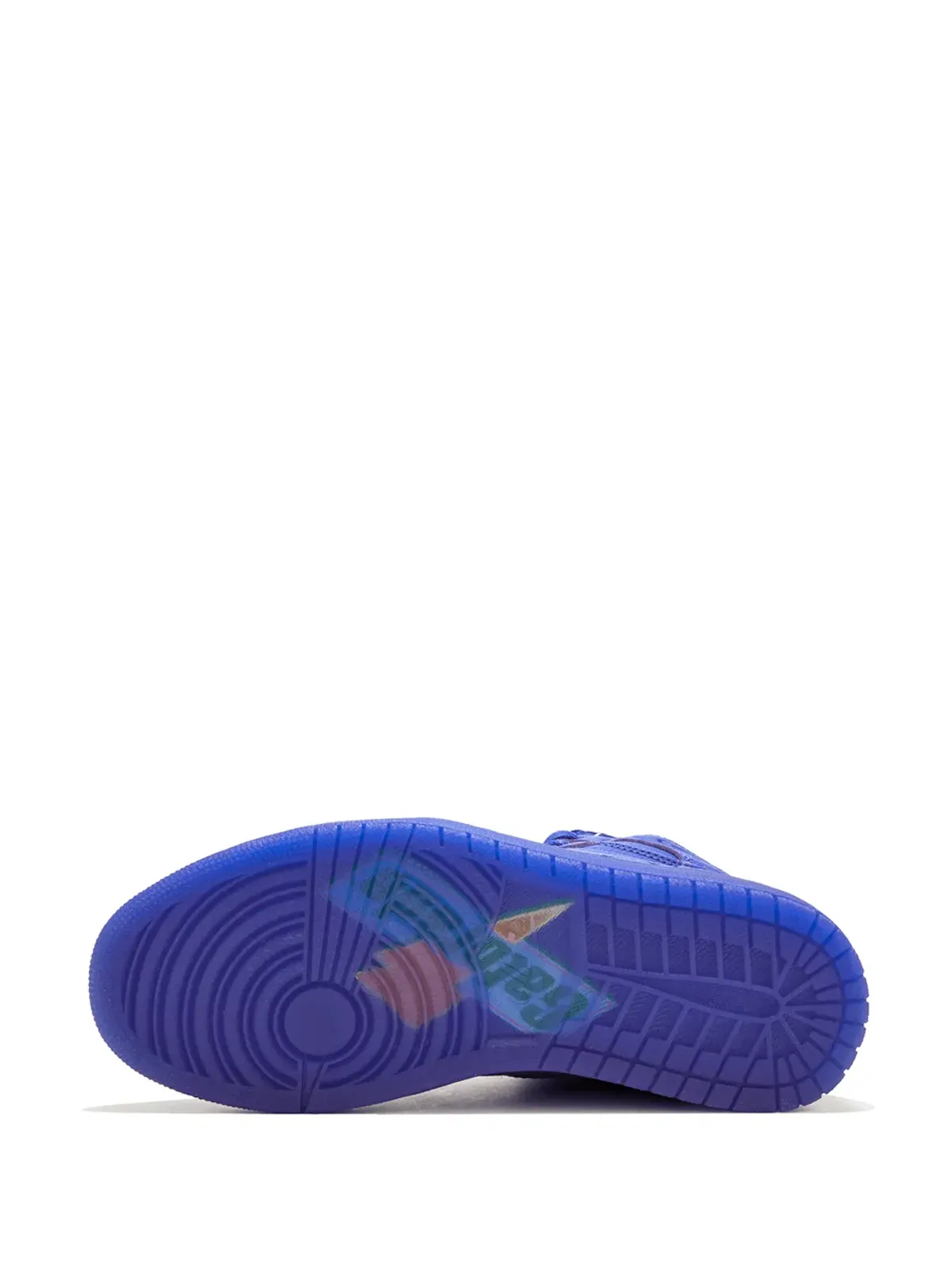 Jordan エアジョーダン 1 レトロ Hi OG G8RD Rush Violet スニーカー - Blue - 画像4