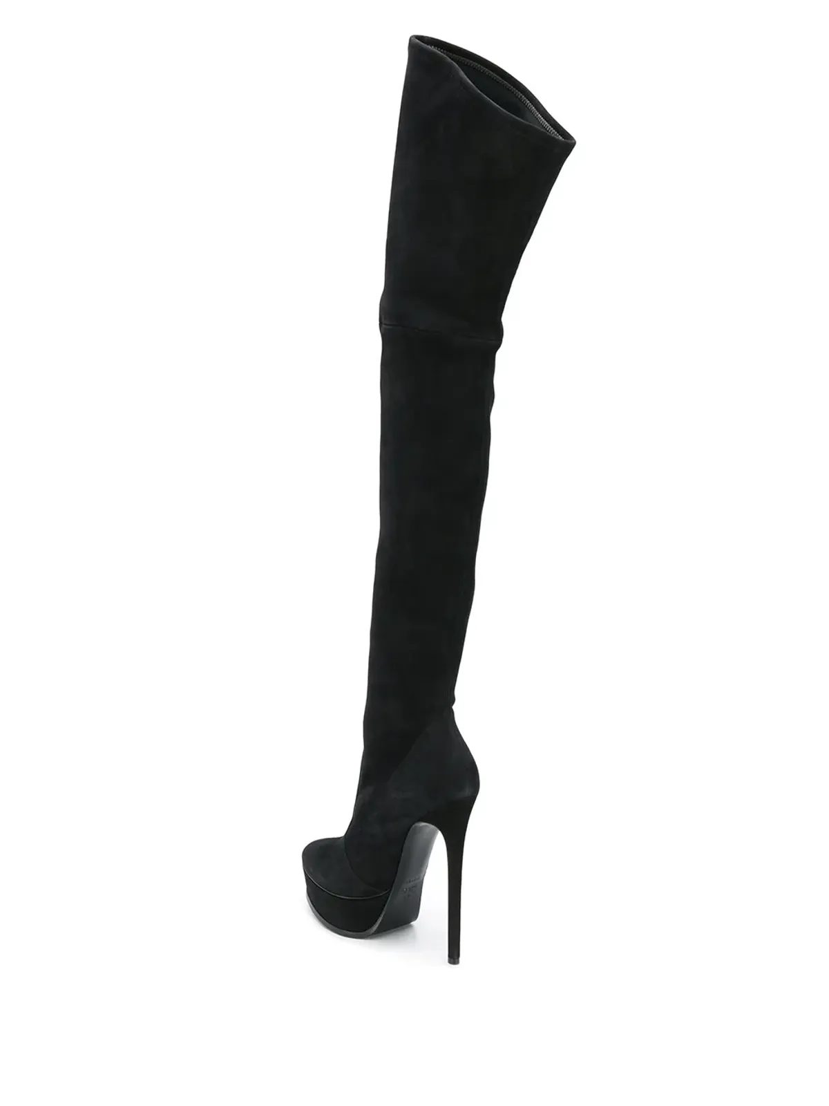 Casadei オーバーザニー・ブーツ - ブラック - 画像3