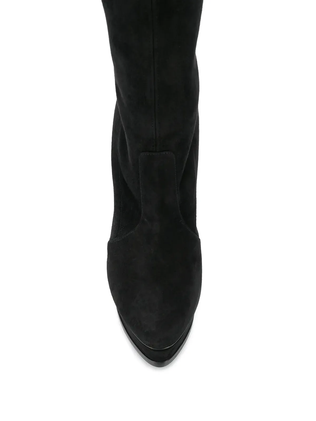 Casadei オーバーザニー・ブーツ - ブラック - 画像4