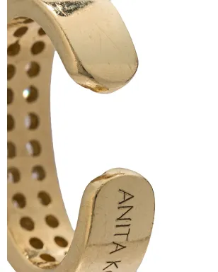Anita Ko 18K イエローゴールド ダイヤモンド イヤーカフ - サムネイル4