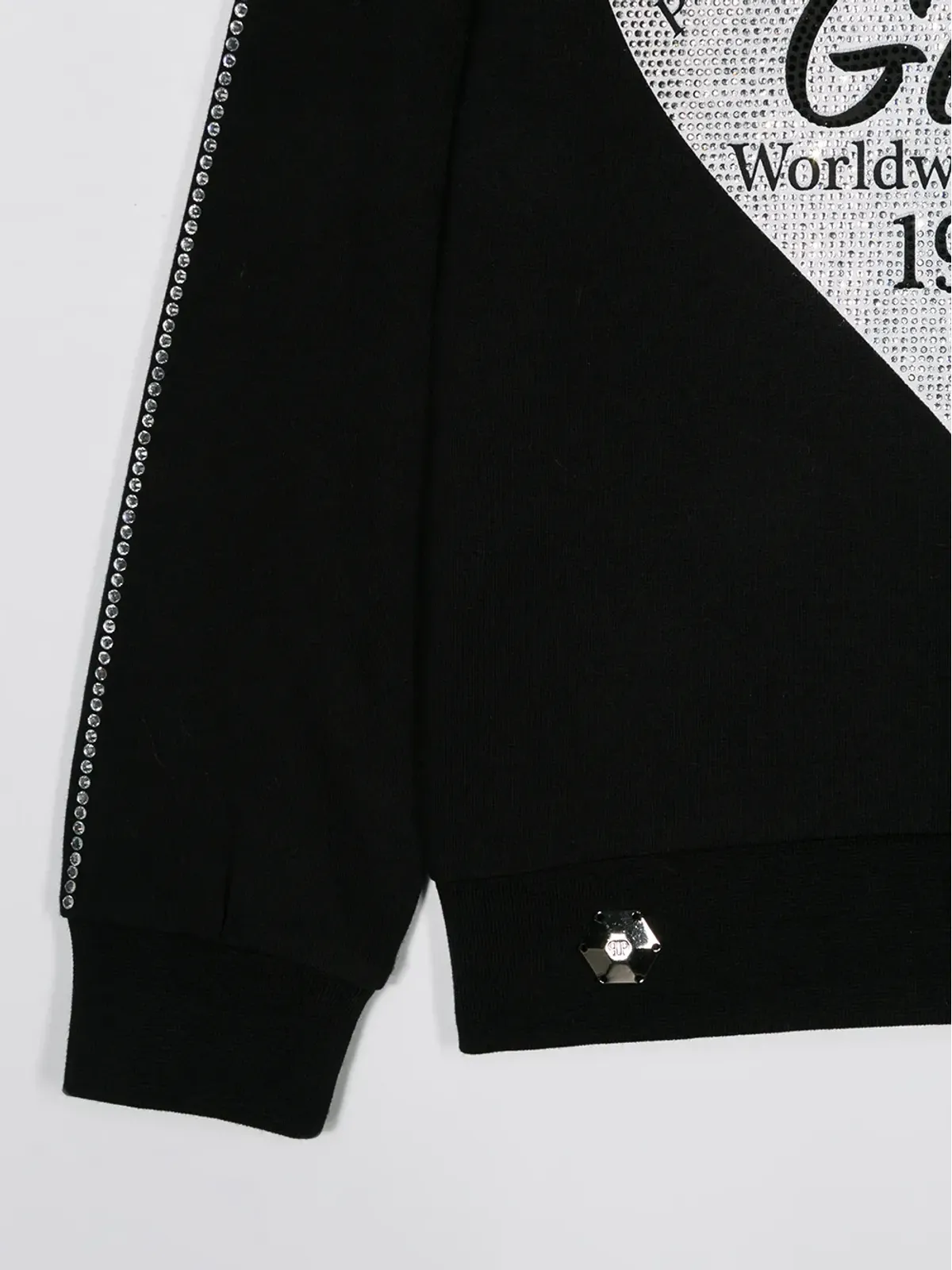 Philipp Plein Junior ハートプリントスウェットシャツ - 画像3