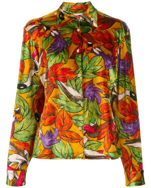 JC de Castelbajac Pre-Owned cartoon printed shirt - Orange - サムネイル1