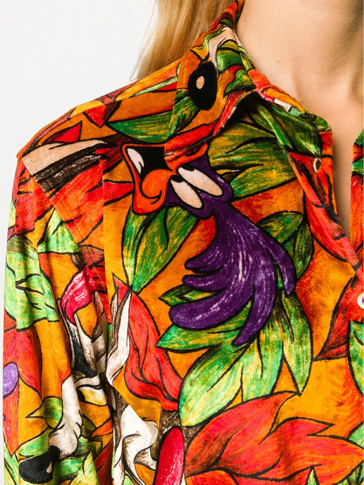 JC de Castelbajac Pre-Owned cartoon printed shirt - Orange - 画像5