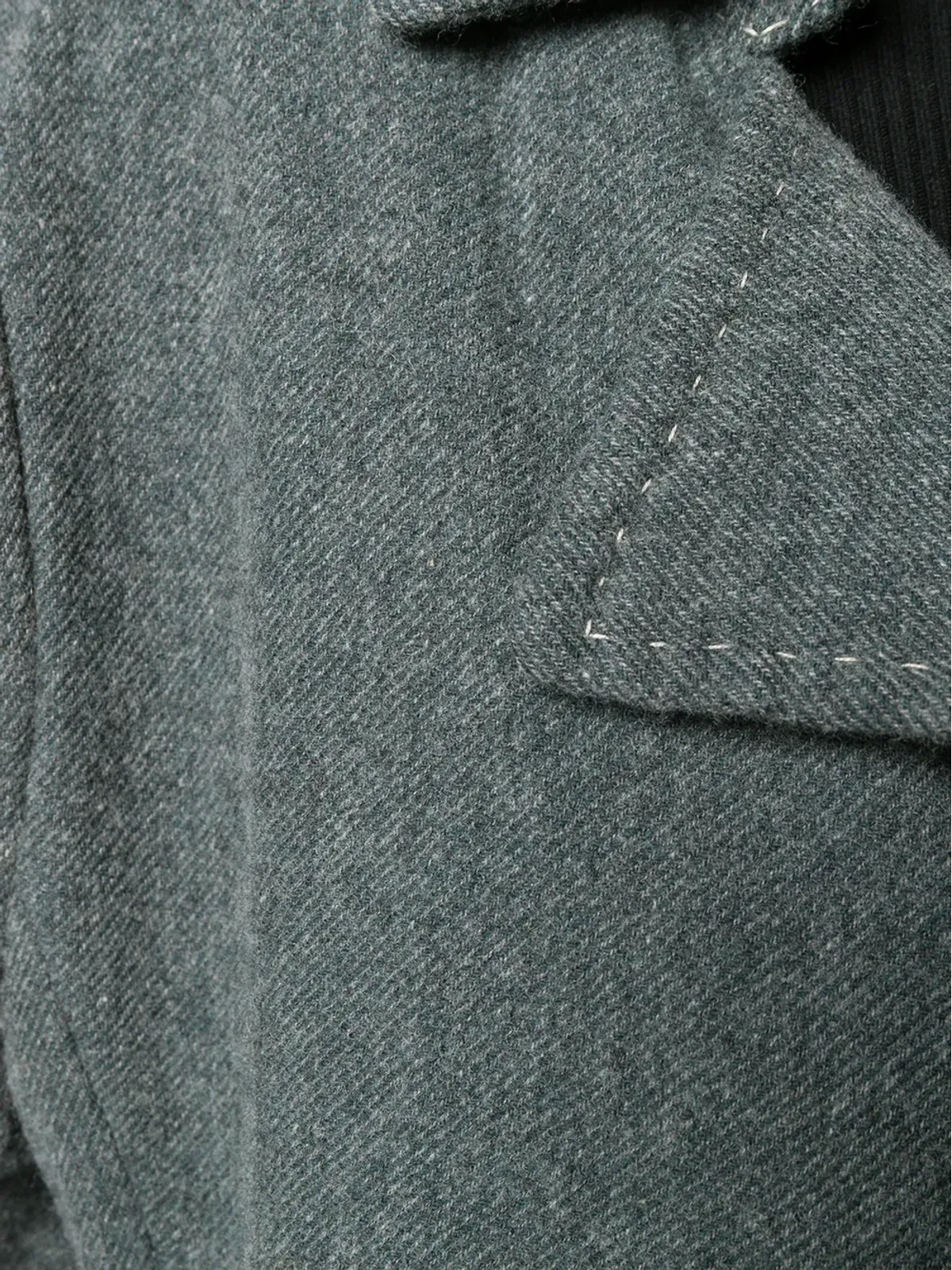 Yohji Yamamoto Pre-Owned 長めのバックラップジャケット - 画像5
