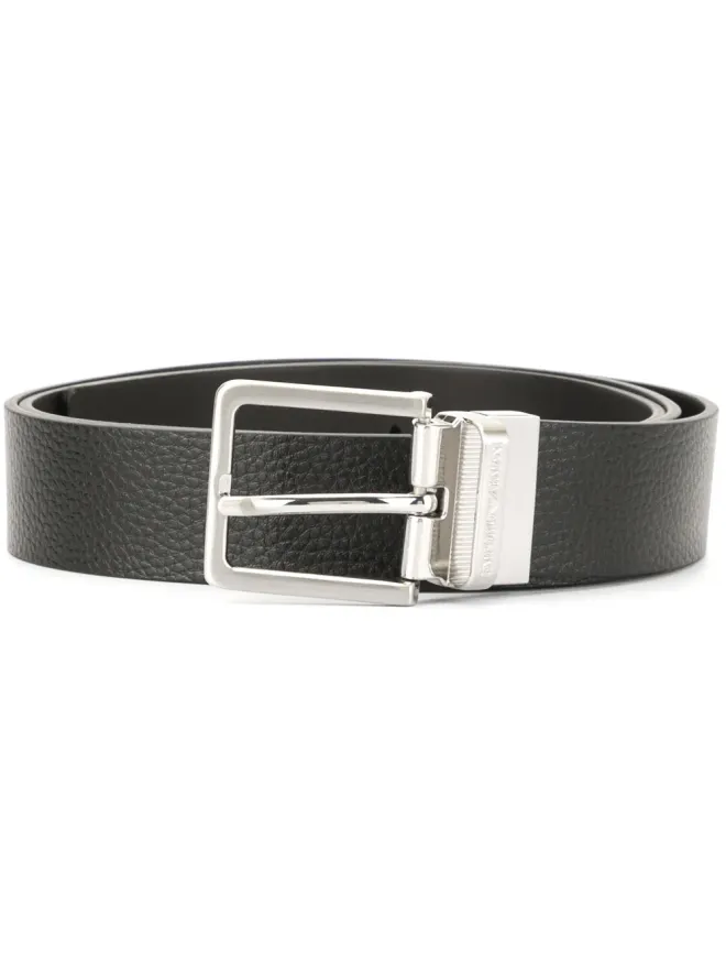Emporio Armani Emporio Armani クラシックスクエアバックルベルトの商品画像