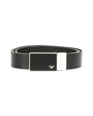 Emporio Armani クラシックスクエアバックルベルト - サムネイル3
