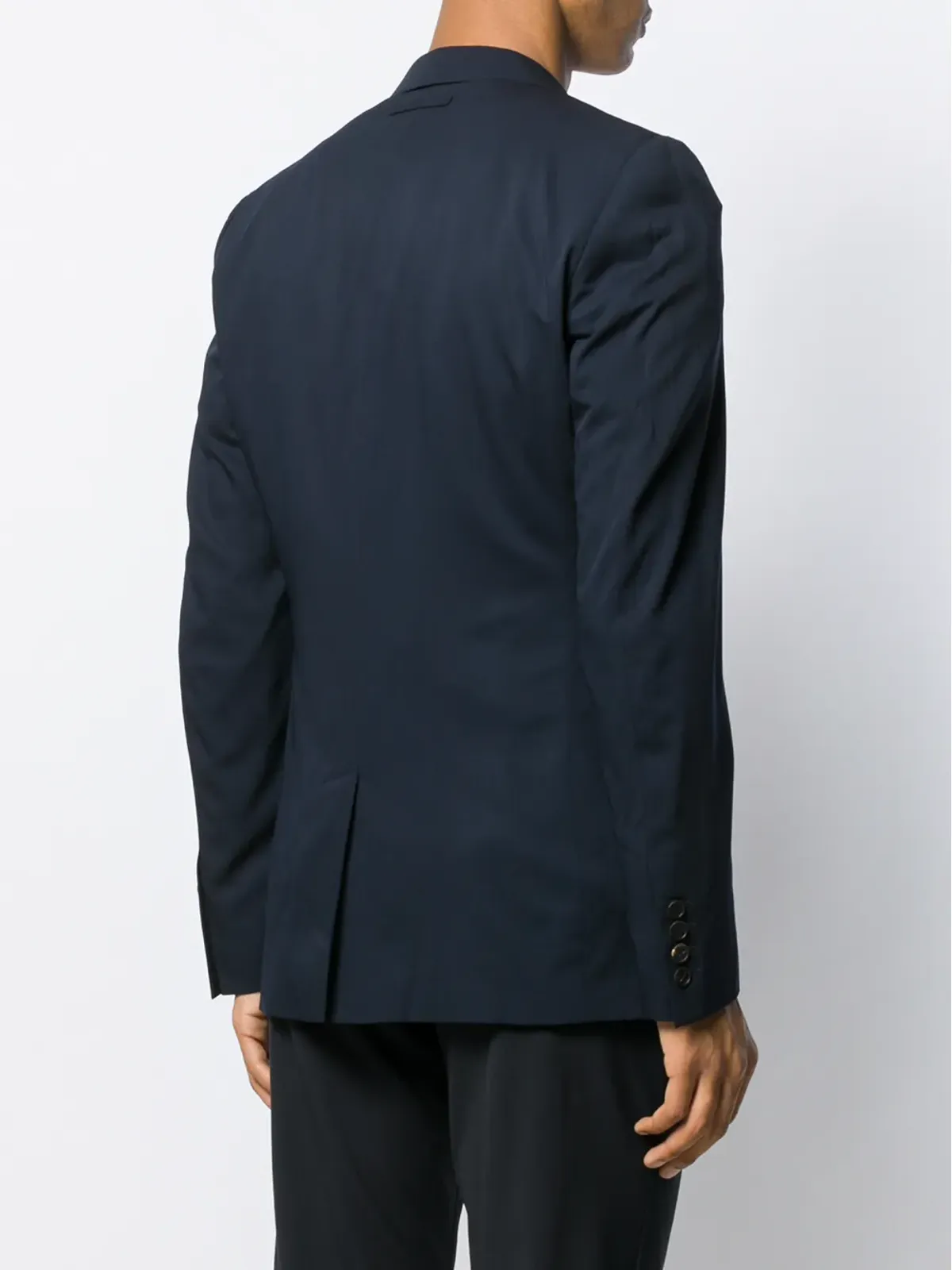 Jean Paul Gaultier ビンテージ ピークドノッチドラペル ブレザー - ブルー - 画像4