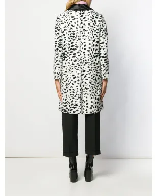 Miu Miu ポルカドットプリントコート - サムネイル4