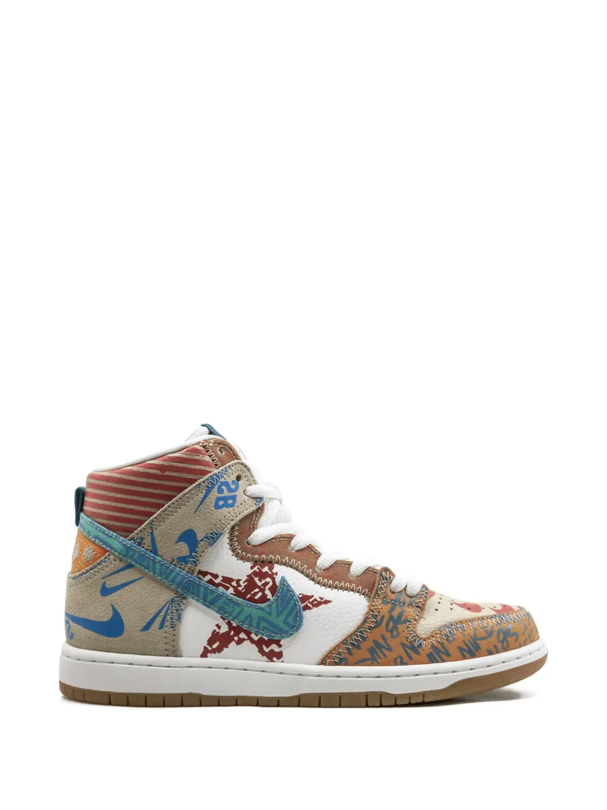Nike SB Zoom Dunk High Premium What The Dunk '17' スニーカー - 画像5