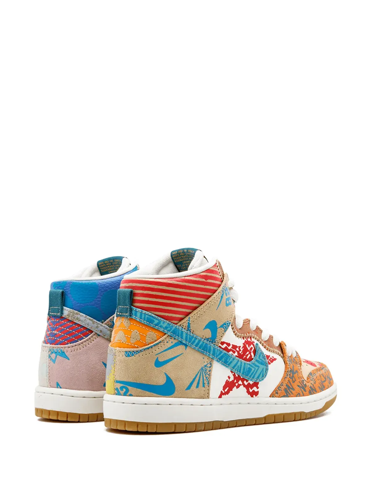 Nike SB Zoom Dunk High Premium What The Dunk '17' スニーカー - 画像3
