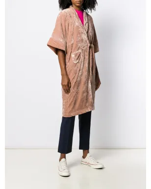 Bellerose ダメージ加工ローブコート - サムネイル3