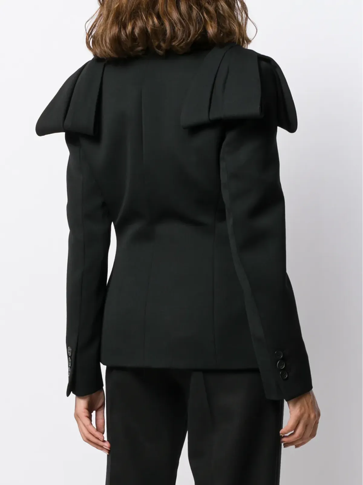 Prada フラップディテール ブレザージャケット - 画像4