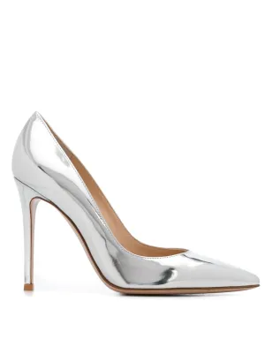 Gianvito Rossi メタリックエフェクト パンプス - サムネイル1