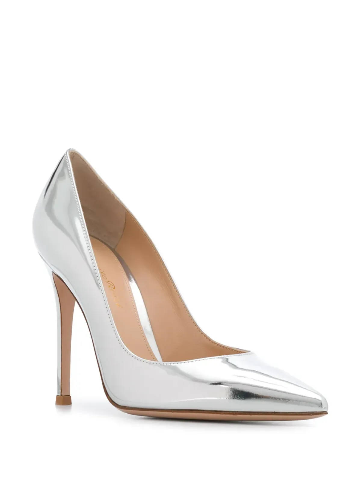 Gianvito Rossi メタリックエフェクト パンプス - 画像2