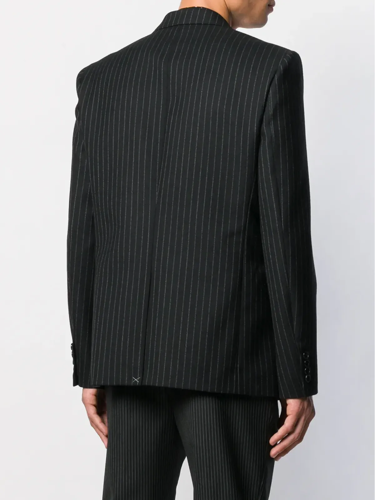 Saint Laurent ピンストライプ柄 ボタン留め ブレザー - 画像4