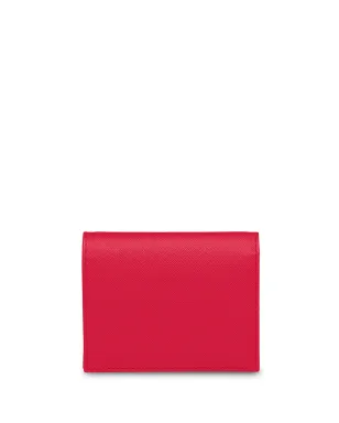 Prada 小型の二つ折り財布 - レッド - サムネイル2