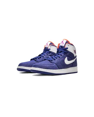Jordan Kids エアジョーダン 1 レトロ ハイ GG デニム スニーカー - サムネイル2