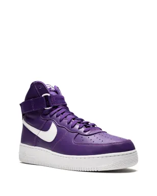 Nike エアフォース1 ハイレトロ QS パープル/ホワイト スニーカー - サムネイル2