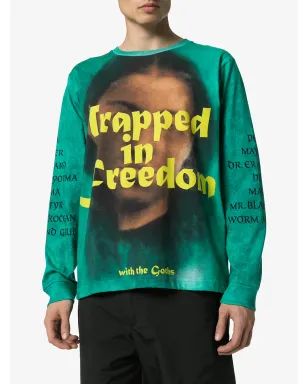 Vyner Articles Trapped printed T-shirt - Green - サムネイル3