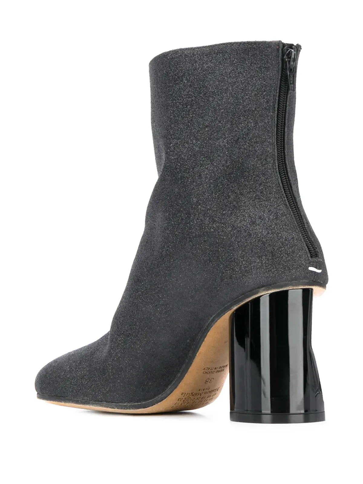 Maison Margiela クラッシュヒール アンクルブーツ - ブラック - 画像3