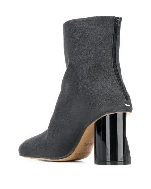 Maison Margiela クラッシュヒール アンクルブーツ - ブラック - サムネイル3