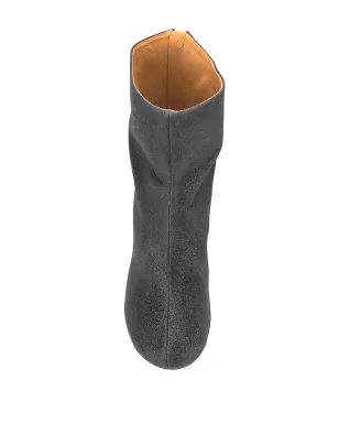 Maison Margiela クラッシュヒール アンクルブーツ - ブラック - サムネイル4