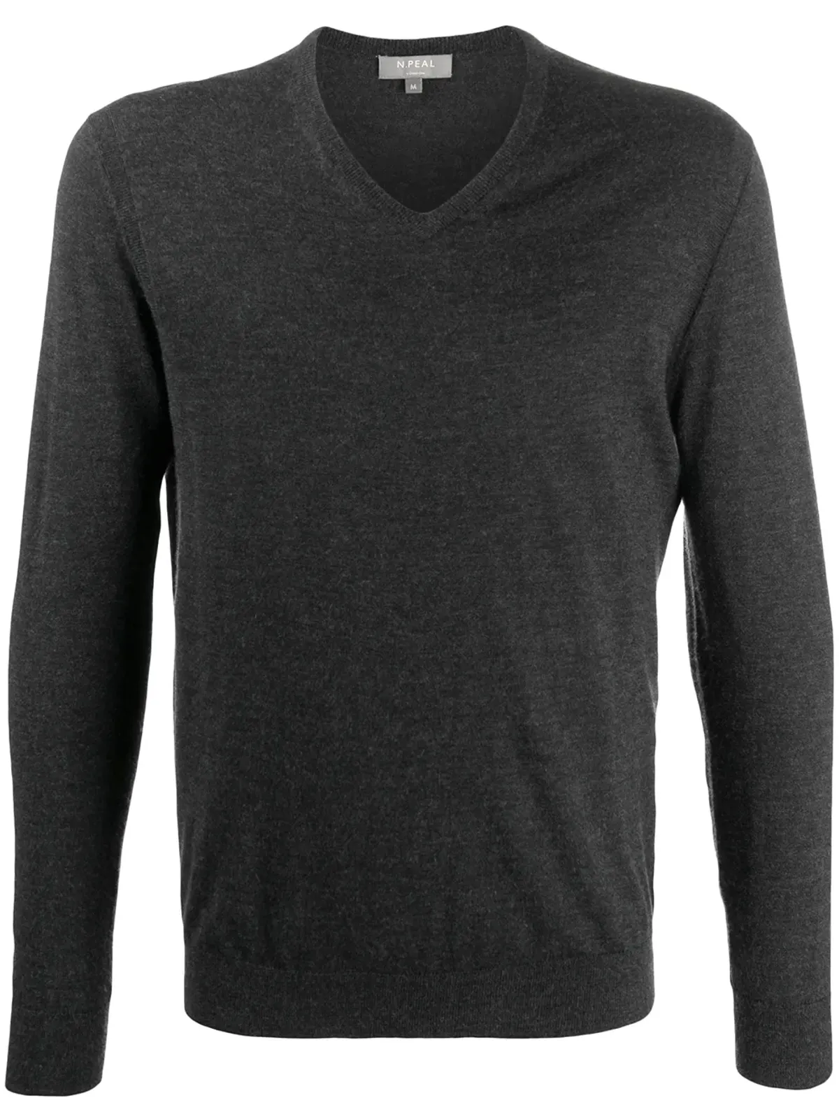 N.Peal The Conduit fine-knit jumper - Grey - 画像1