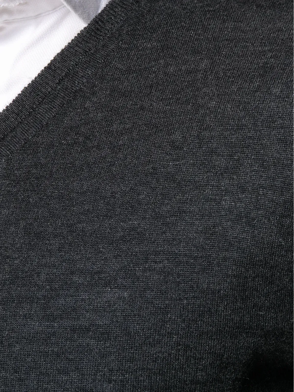 N.Peal The Conduit fine-knit jumper - Grey - 画像5