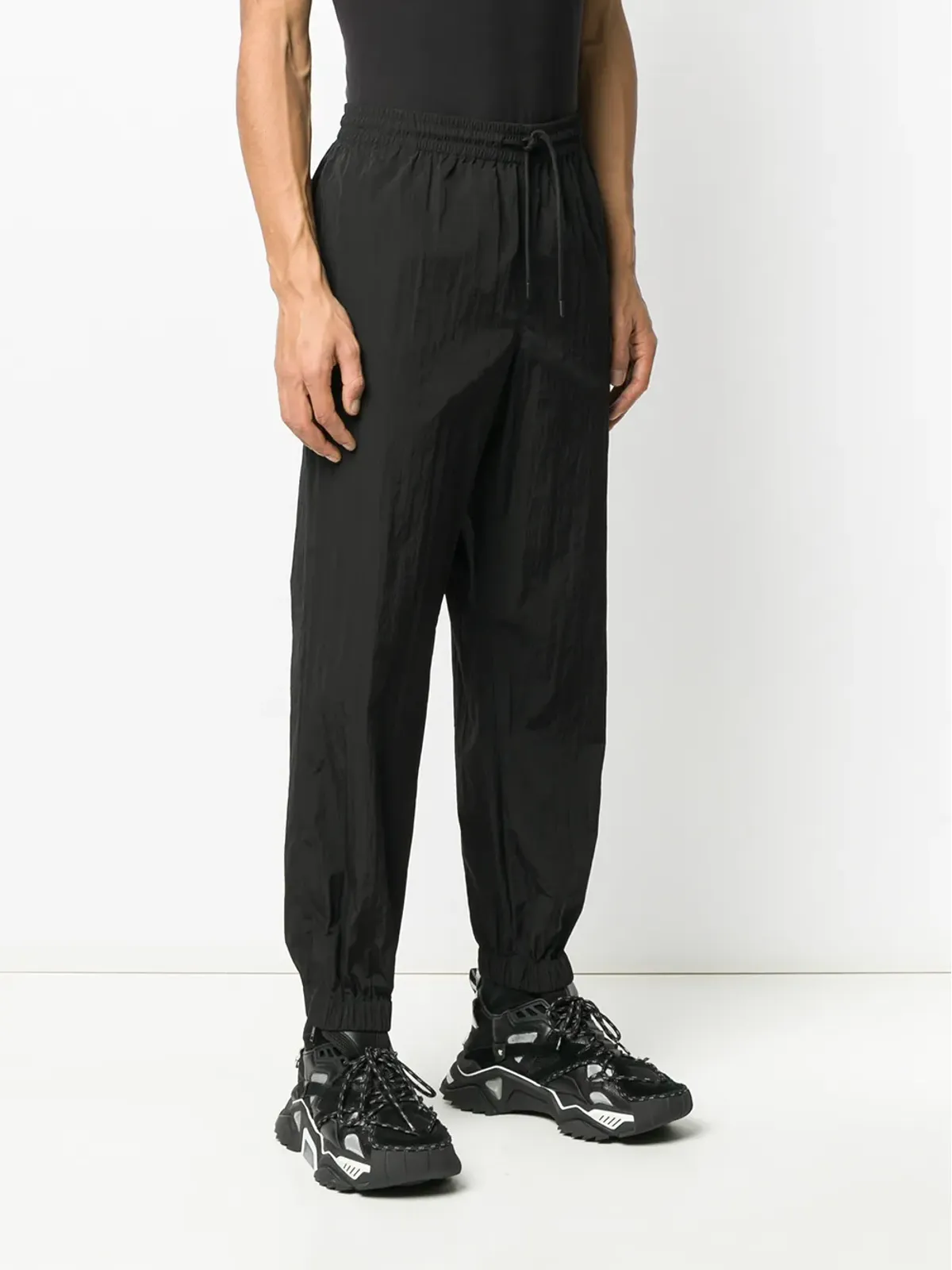 MSGM ネオンロゴ トラックパンツ - 画像3