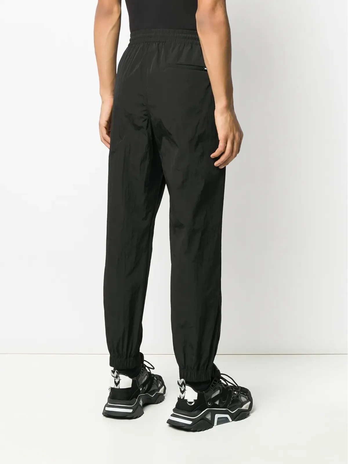 MSGM ネオンロゴ トラックパンツ - 画像4
