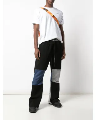 Off-White パッチワークスウェットパンツ ブラック - サムネイル2