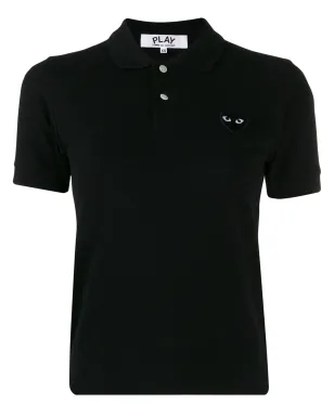 Comme Des Garçons Play エンブロイダードハート ポロシャツ - サムネイル1