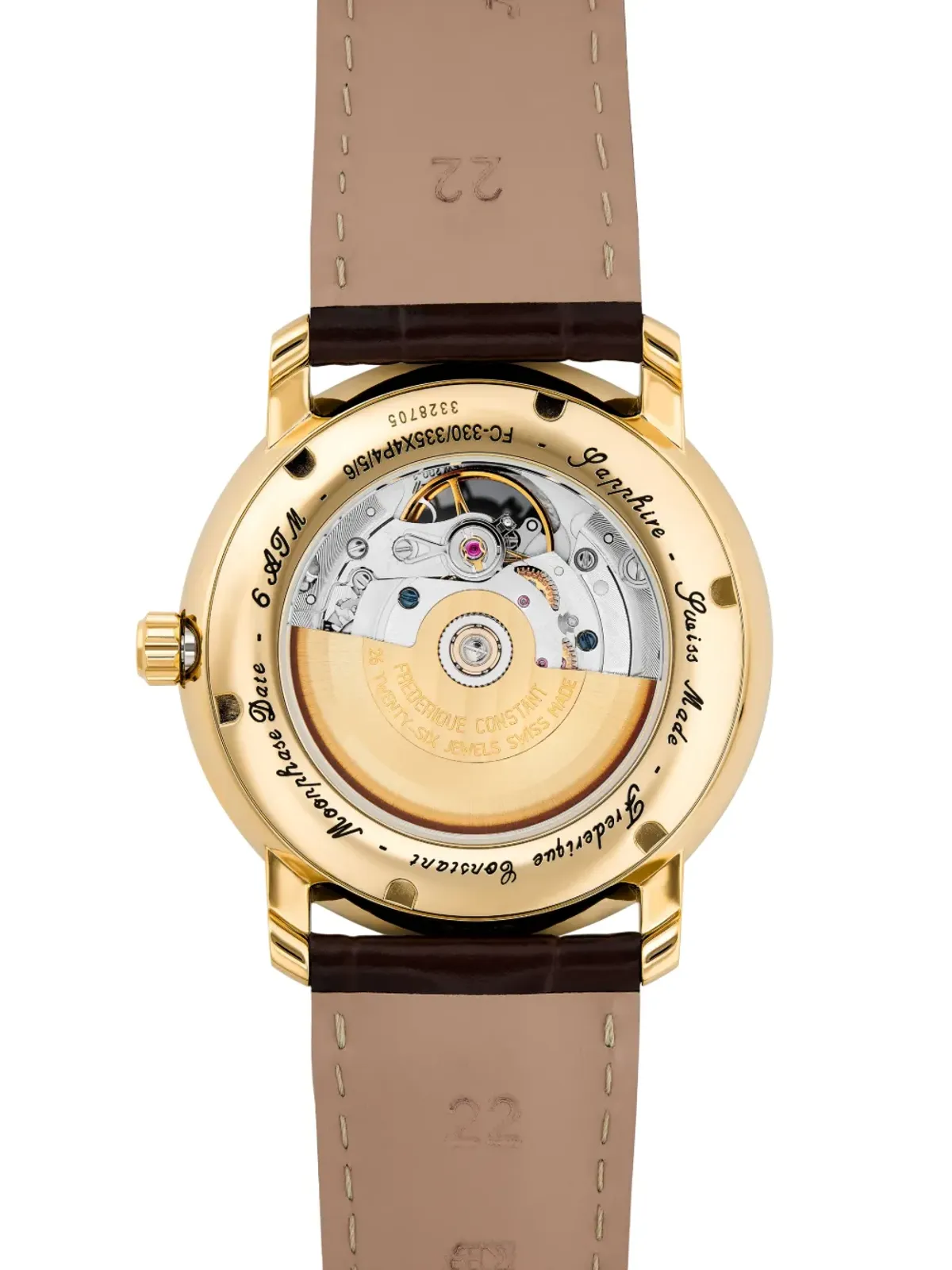 Frederique Constant クラシックス ハートビート ムーンフェイズ デイト - 画像3