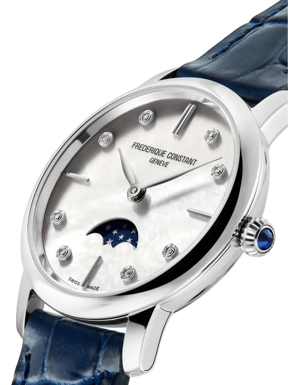 Frederique Constant クラシックス スリムライン レディース ムーンフェイズ - 画像2