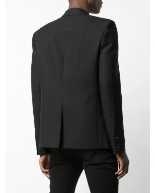 Saint Laurent ビーズ装飾フィットブレザー - サムネイル4