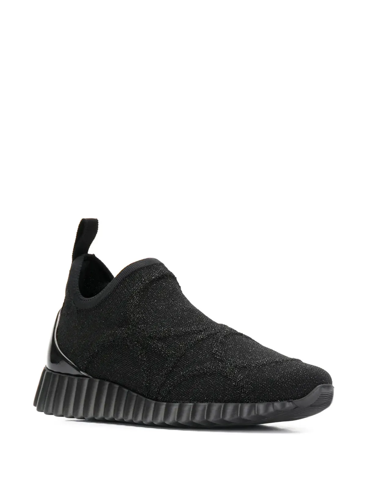 Ferragamo wave-sole sneakers - Black - 画像2