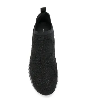 Ferragamo wave-sole sneakers - Black - サムネイル4