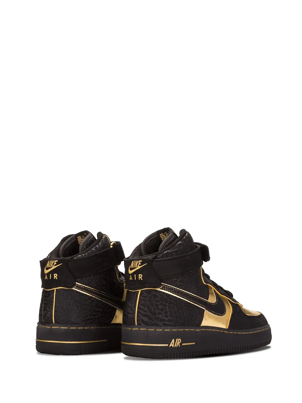 Nike エアフォース1 ハイ Supreme スニーカー - ブラック - 画像3